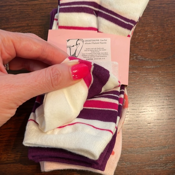 NWT ♠️ Kate Spade ♠️ Socks 🧦 3 Pack - Picture 5 of 5